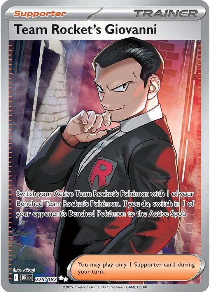 Destined Rivals Team Rocket's Giovanni