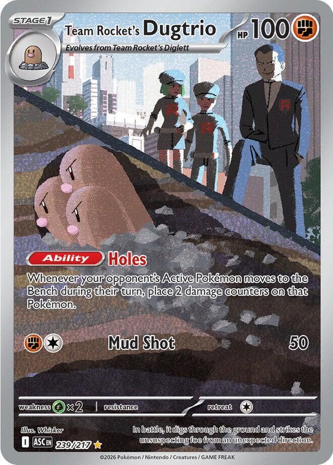 Ascended Heroes Team Rocket's Dugtrio