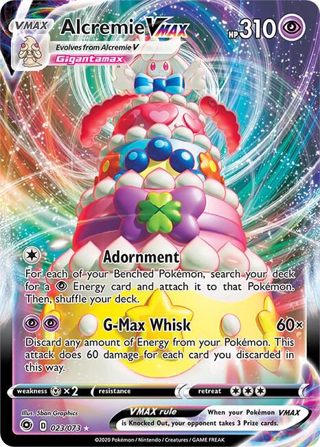 Champion's Path Alcremie VMAX