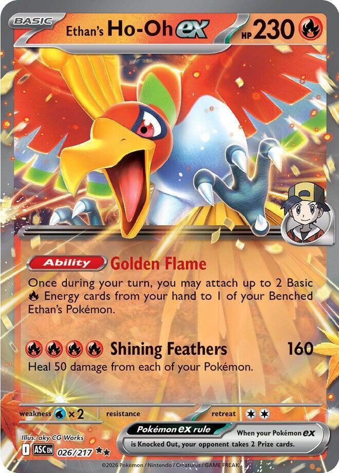 Ascended Heroes Ethan's Ho-Oh ex