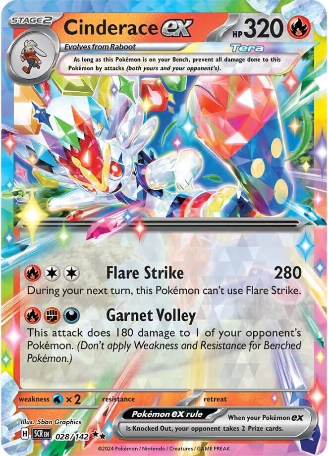 Stellar Crown Cinderace ex