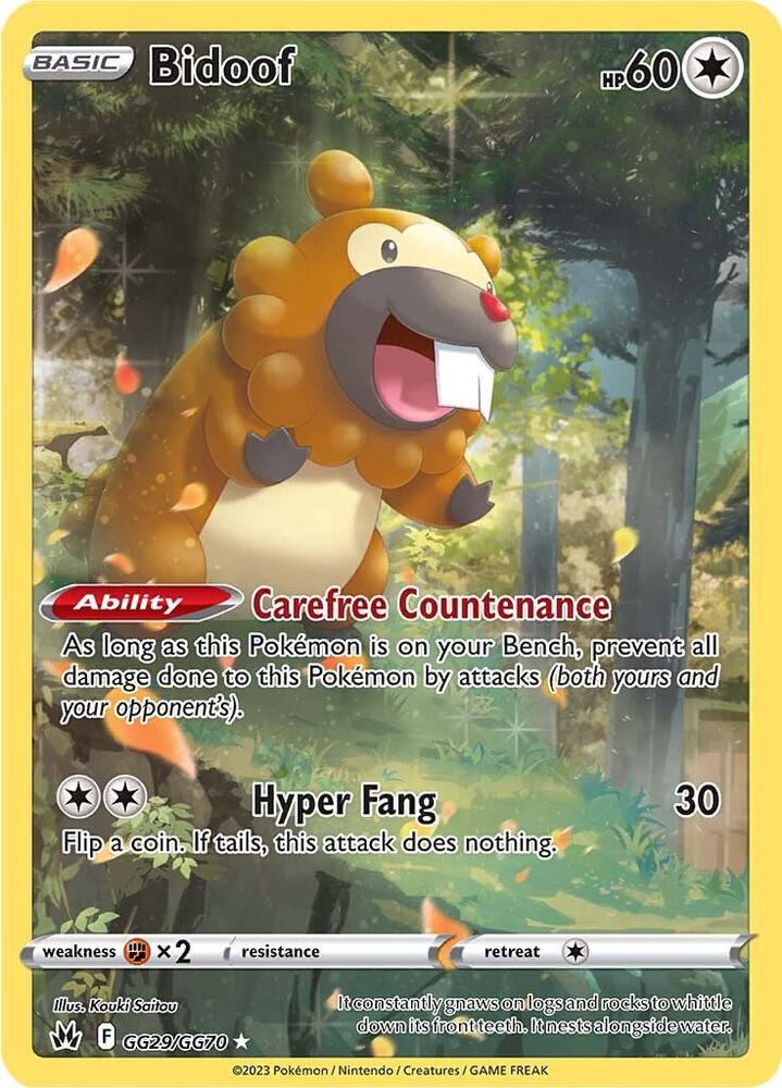 Crown Zenith Bidoof