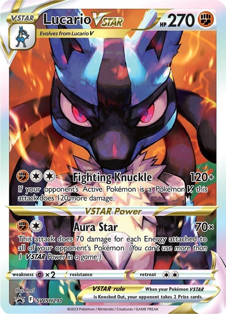 Scarlet & Violet Promo Lucario VSTAR