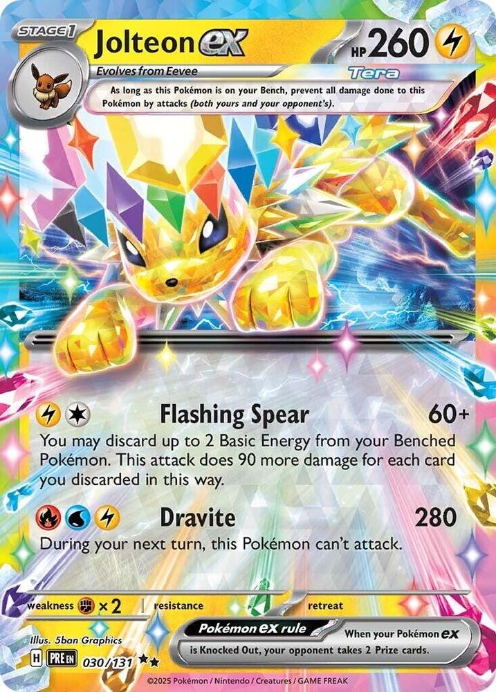 Prismatic Evolutions Jolteon ex