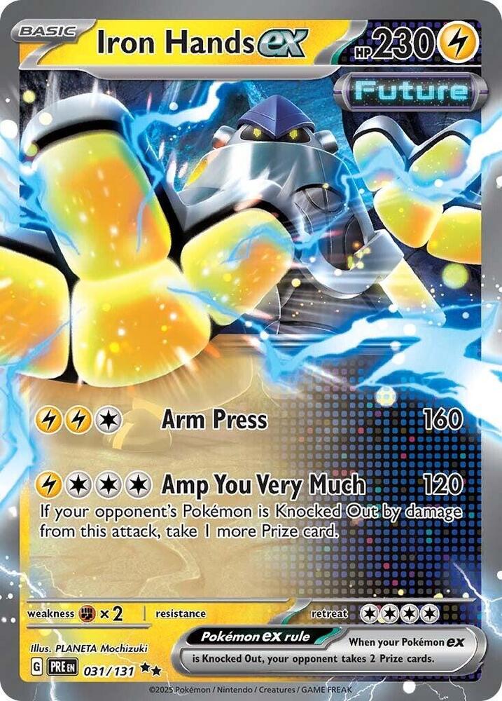 Prismatic Evolutions Iron Hands ex
