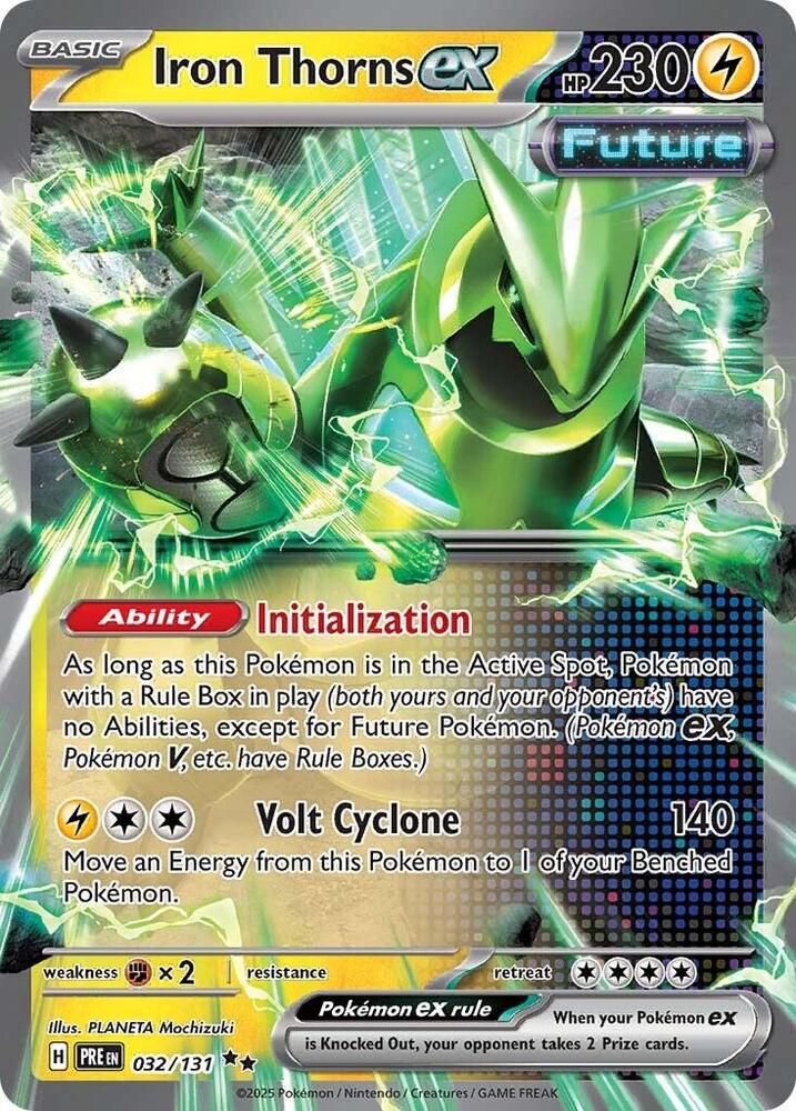 Prismatic Evolutions Iron Thorns ex