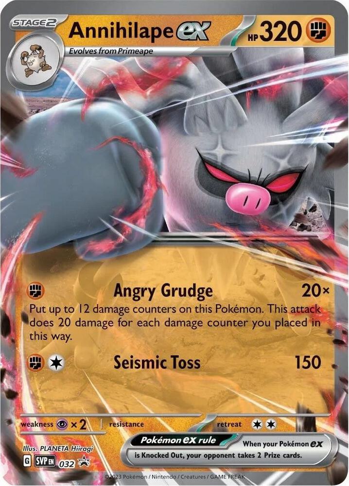 Scarlet & Violet Promo Annihilape ex