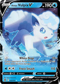 Silver Tempest Alolan Vulpix V
