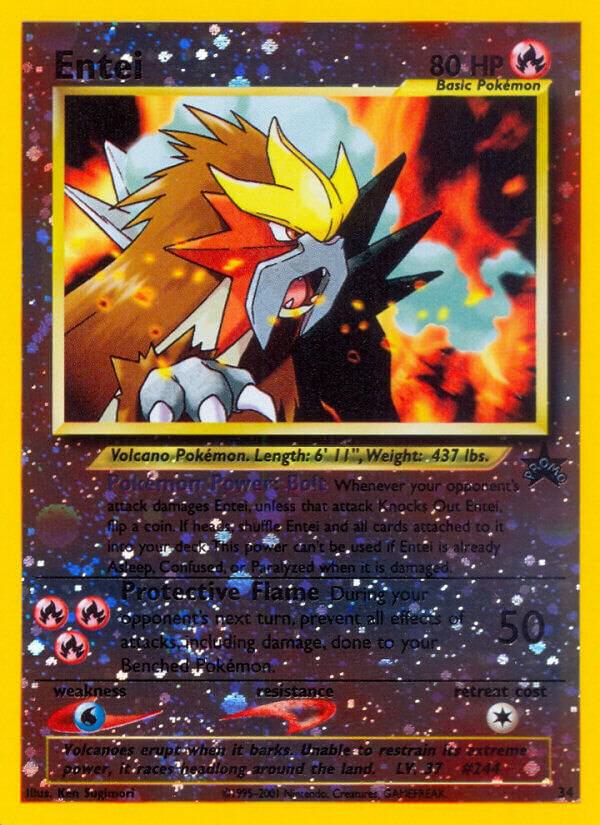 WoTC (Wizards of The Coast) Promo 34 Entei