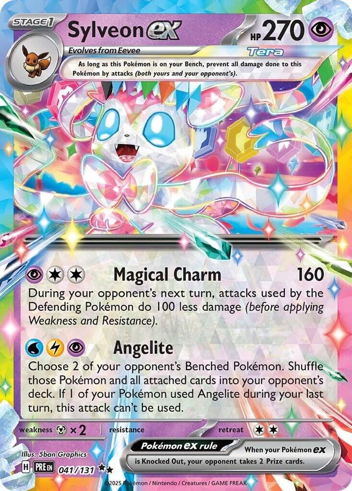 Prismatic Evolutions Sylveon ex