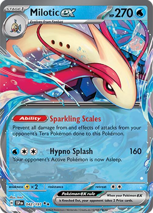 Surging Sparks Milotic ex