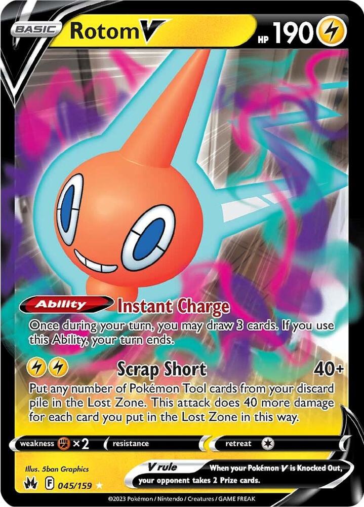 Crown Zenith Rotom V