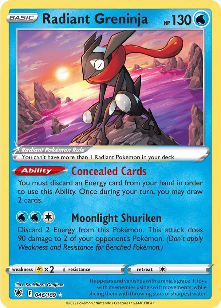 Astral Radiance Radiant Greninja