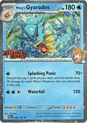 Destined Rivals Misty's Gyarados Stamped