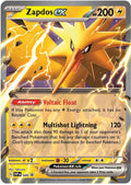 Scarlet & Violet Promo Zapdos ex