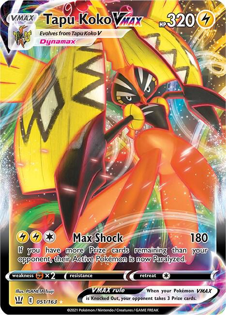 Battle Styles Tapu Koko VMAX
