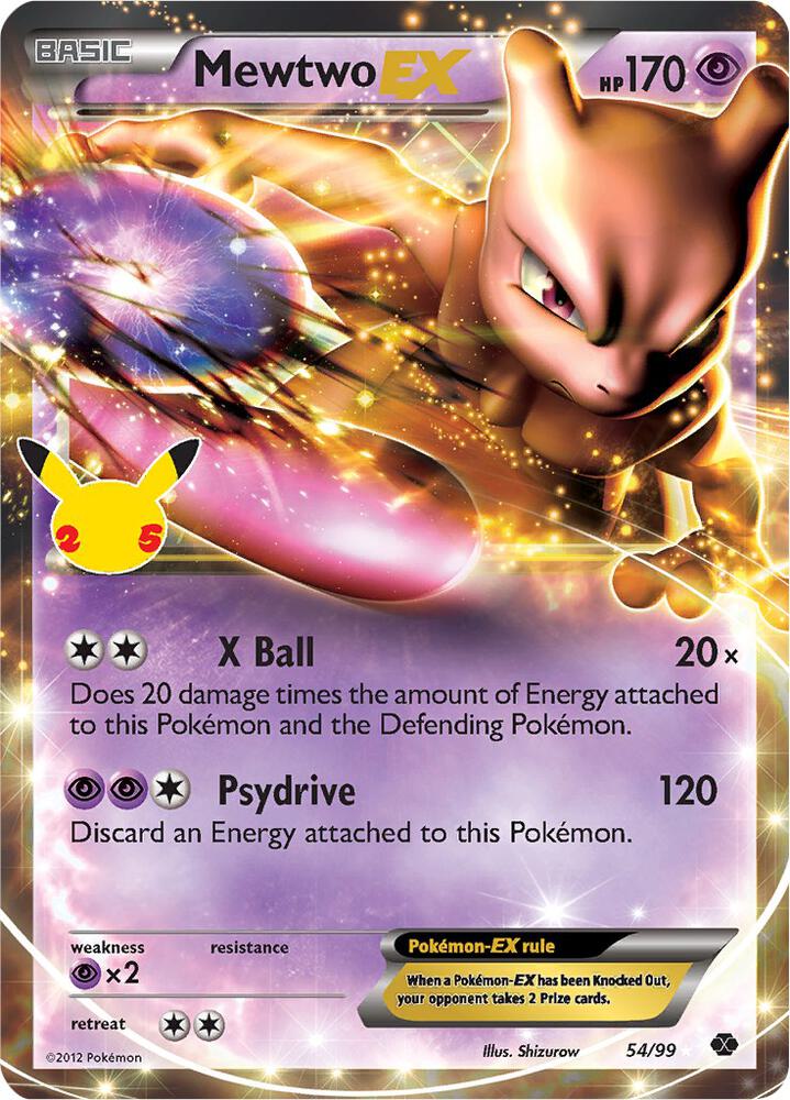 Celebrations Mewtwo ex