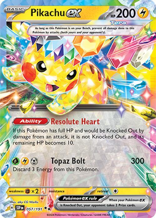 Surging Sparks Pikachu ex