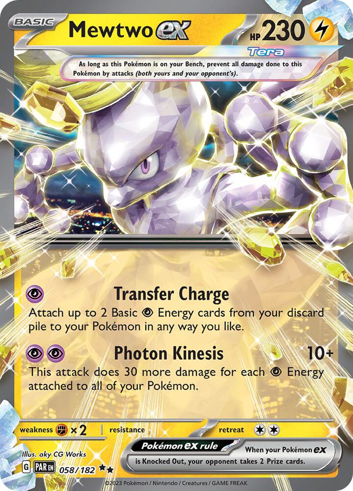 Paradox Rift Mewtwo ex