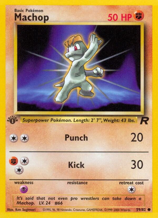 Team Rocket Machop