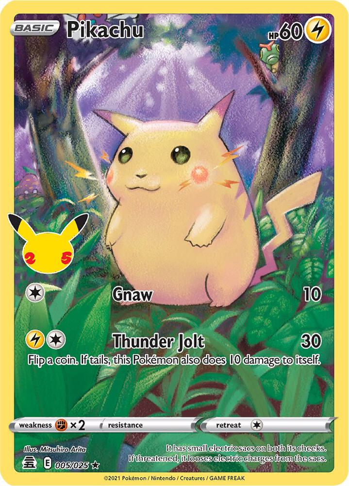 Celebrations Pikachu