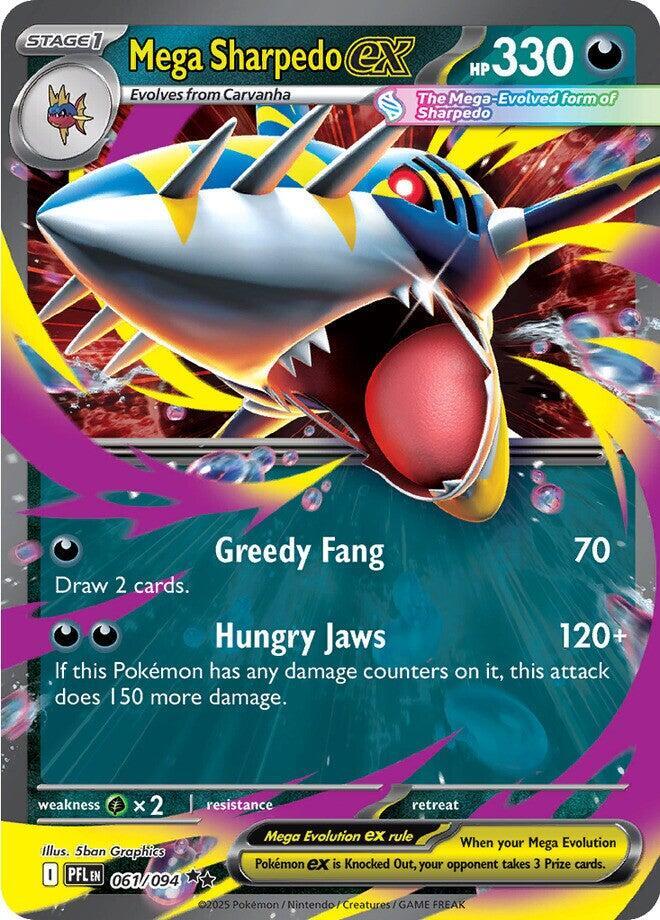 Phantasmal Flames Mega Sharpedo ex