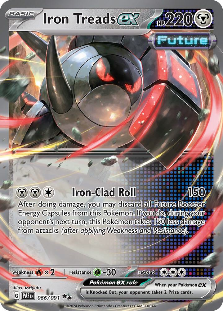 Paldean Fates Iron Treads ex