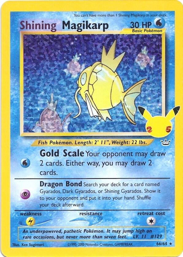 Celebrations Shining Magikarp