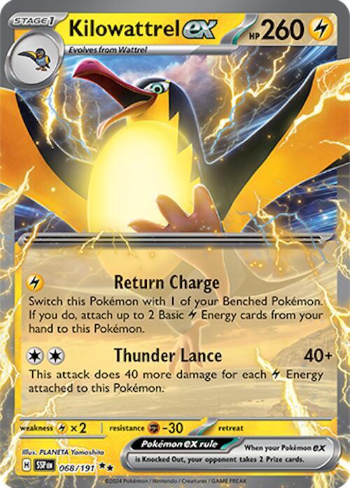 Surging Sparks Kilowattrel ex