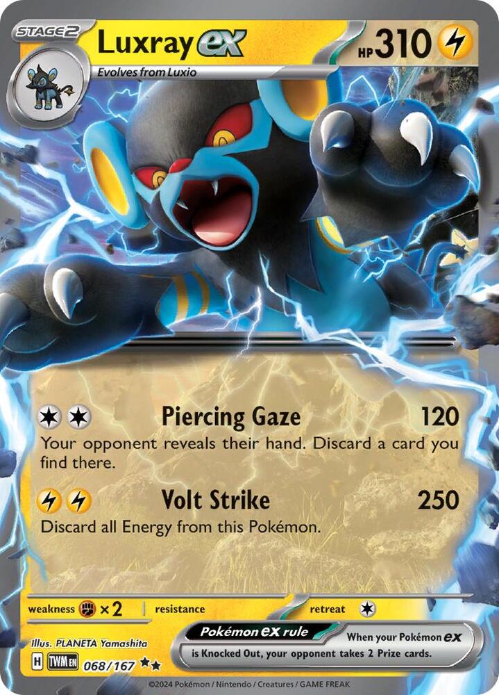 Twilight Masquerade Luxray ex
