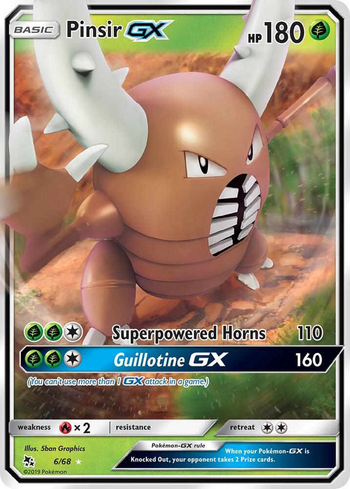 Hidden Fates Pinsir GX