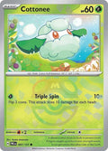 Prismatic Evolutions Cottonee (Master Ball Pattern)