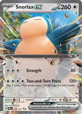 Prismatic Evolutions Snorlax ex