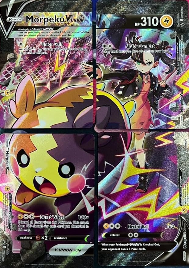 Sword & Shield Promo Morpeko V-Union [Set of 4]