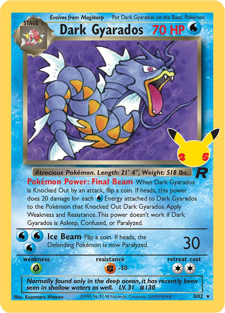 Celebrations Dark Gyarados