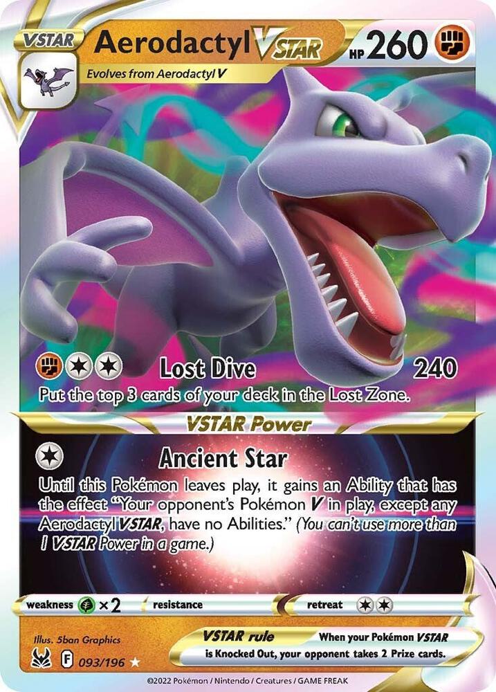 Lost Origin Aerodactyl VSTAR