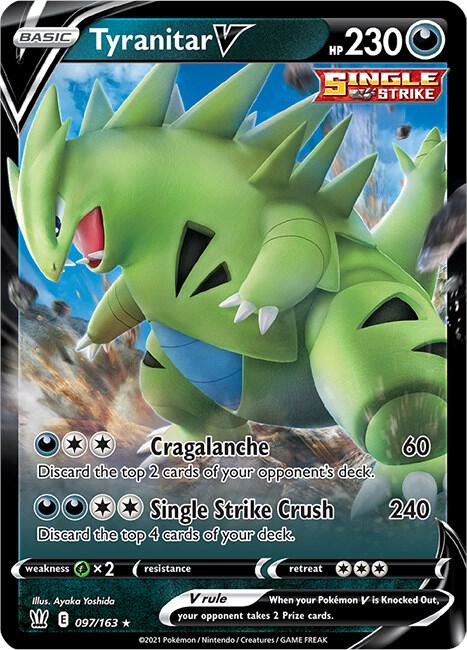 Battle Styles Tyranitar V