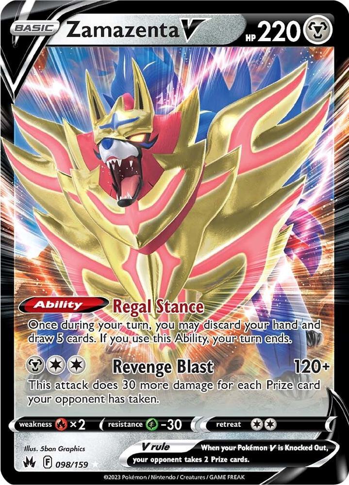 Crown Zenith Zamazenta V