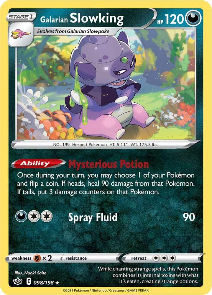 Chilling Reign Galarian Slowking