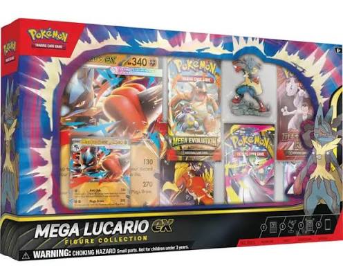 Mega Lucario EX Figure Collection