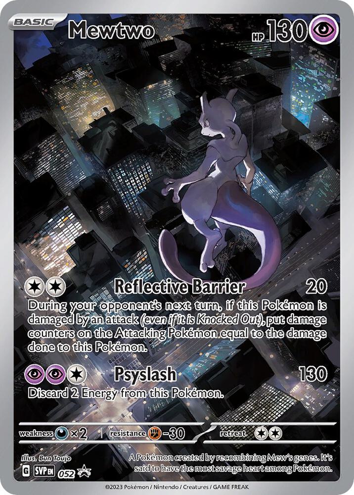 Scarlet & Violet Promo Mewtwo