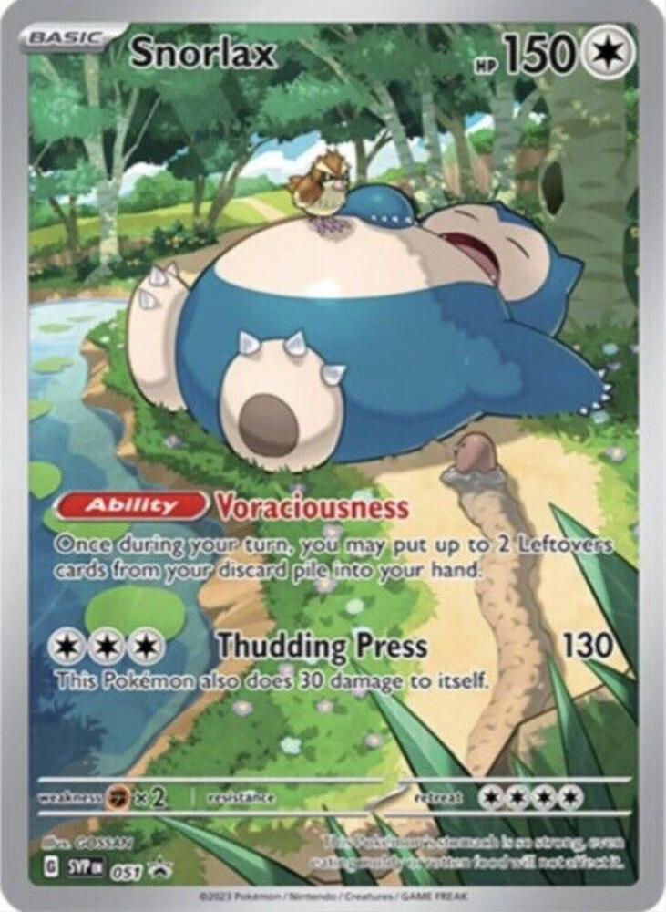 Scarlet & Violet Promo Snorlax
