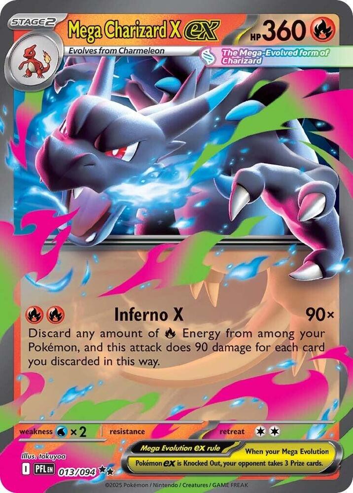 Phantasmal Flames Mega Charizard ex