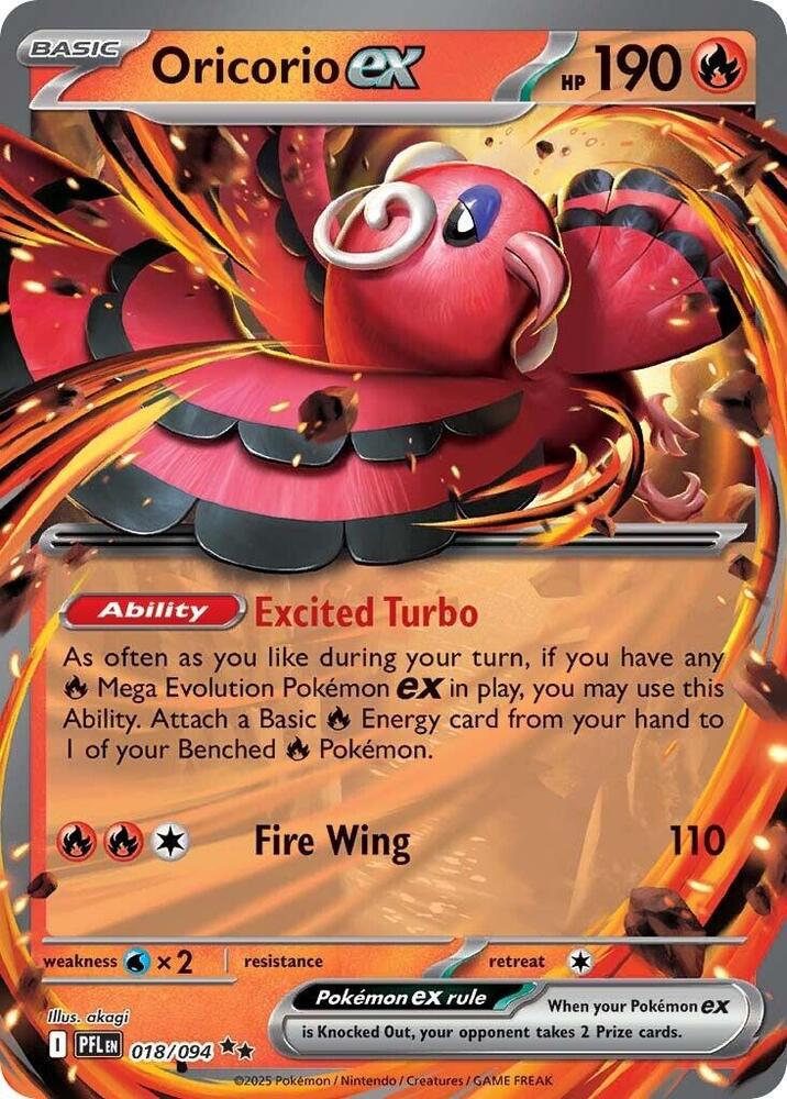 Phantasmal Flames Oricorio ex