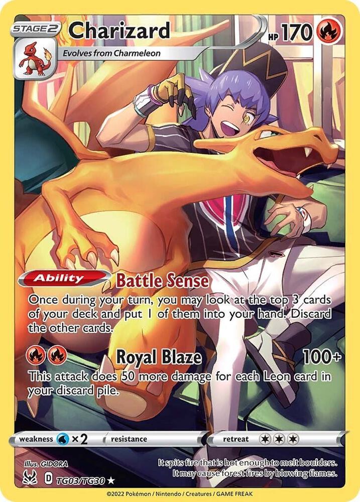 Lost Origin Trainer Gallery Charizard