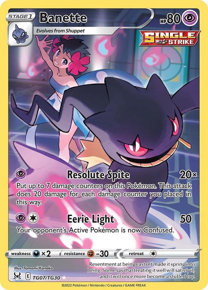 Lost Origin Trainer Gallery Banette