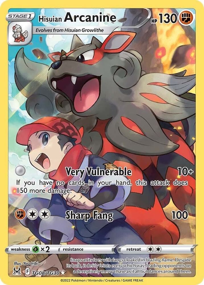 Lost Origin Hisuian Arcanine