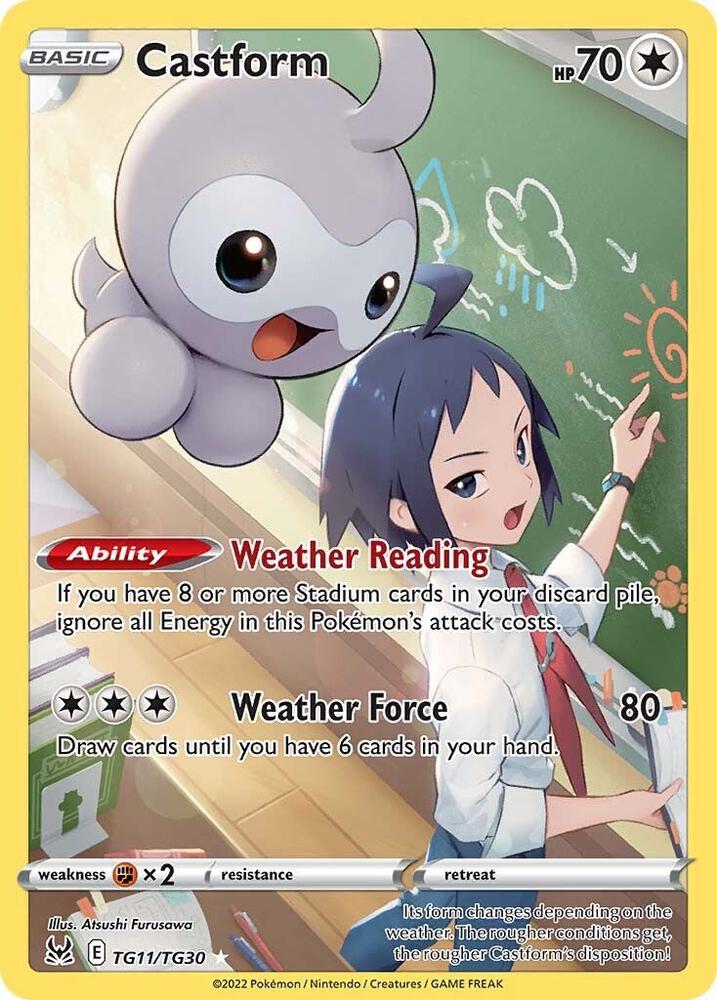 Lost Origin Trainer Gallery Castform