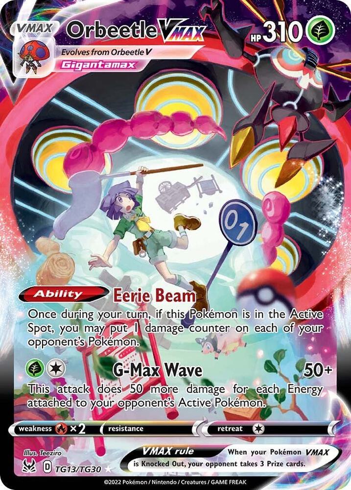 Lost Origin Trainer Gallery Orbeetle VMAX